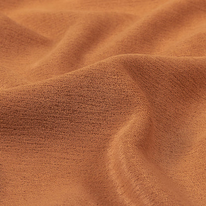 Micro Polyester Chenille - Papaya - British Imported Detail