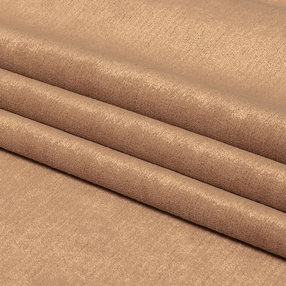 Micro Polyester Chenille - Plaster - British Imported Folded