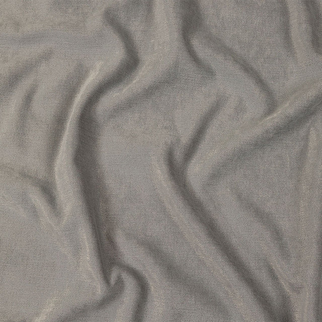 Micro Polyester Chenille - Silver - British Imported