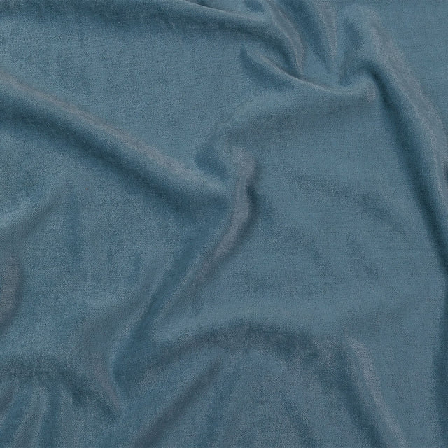 Micro Polyester Chenille - Sky - British Imported