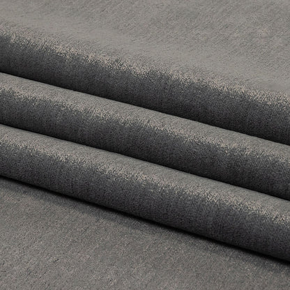 Micro Polyester Chenille - Slate - British Imported Folded