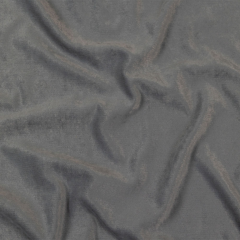 Micro Polyester Chenille - Slate - British Imported