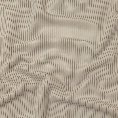 Plush Ribbed Velvet - Dove - British Imported