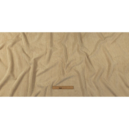 Plush Ribbed Velvet - Nougat - British Imported Full