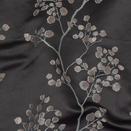 Drapery Jacquard - Ink Prairie Willow Trails - British Imported