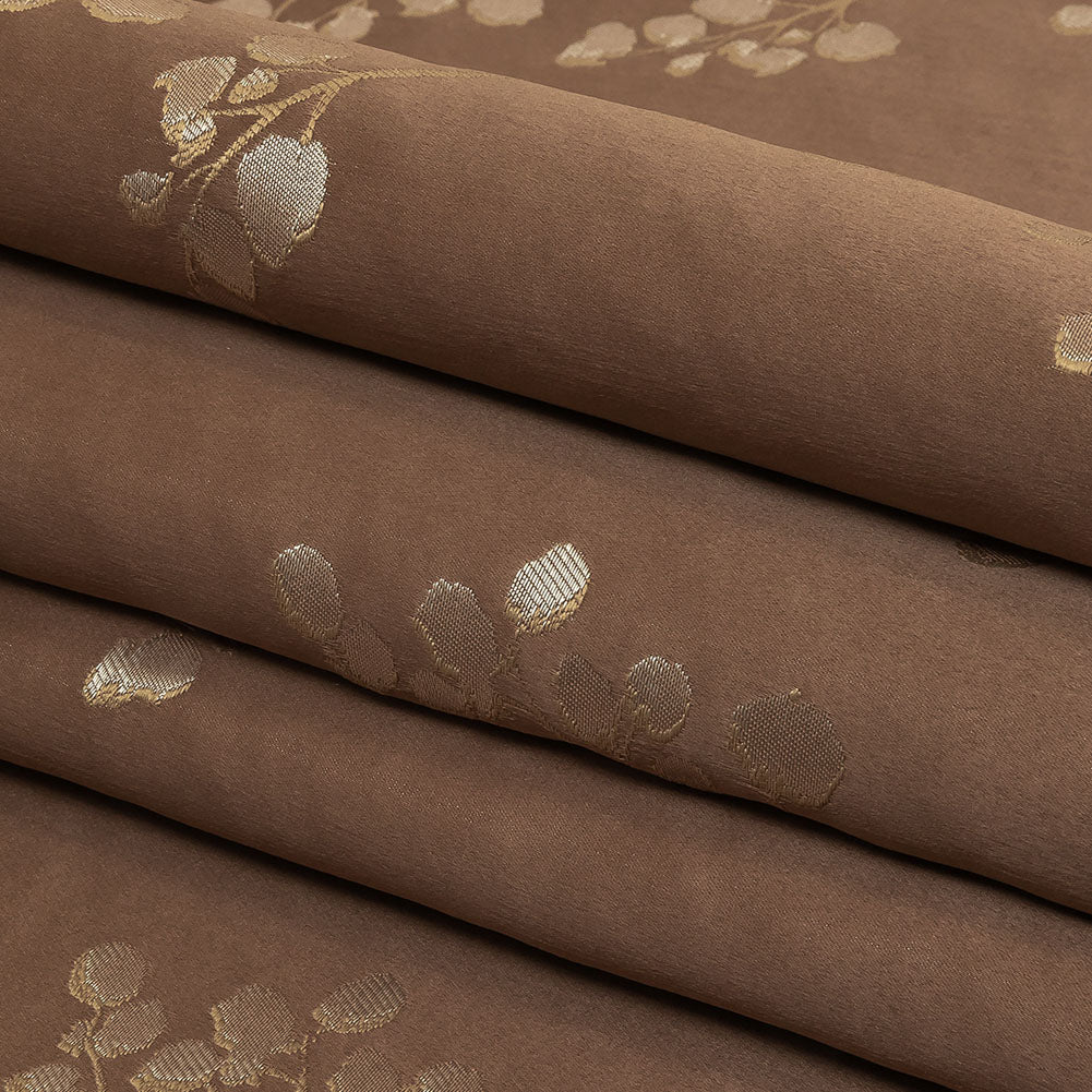 Drapery Jacquard - Vintage Prairie Willow Trails - British Imported Folded