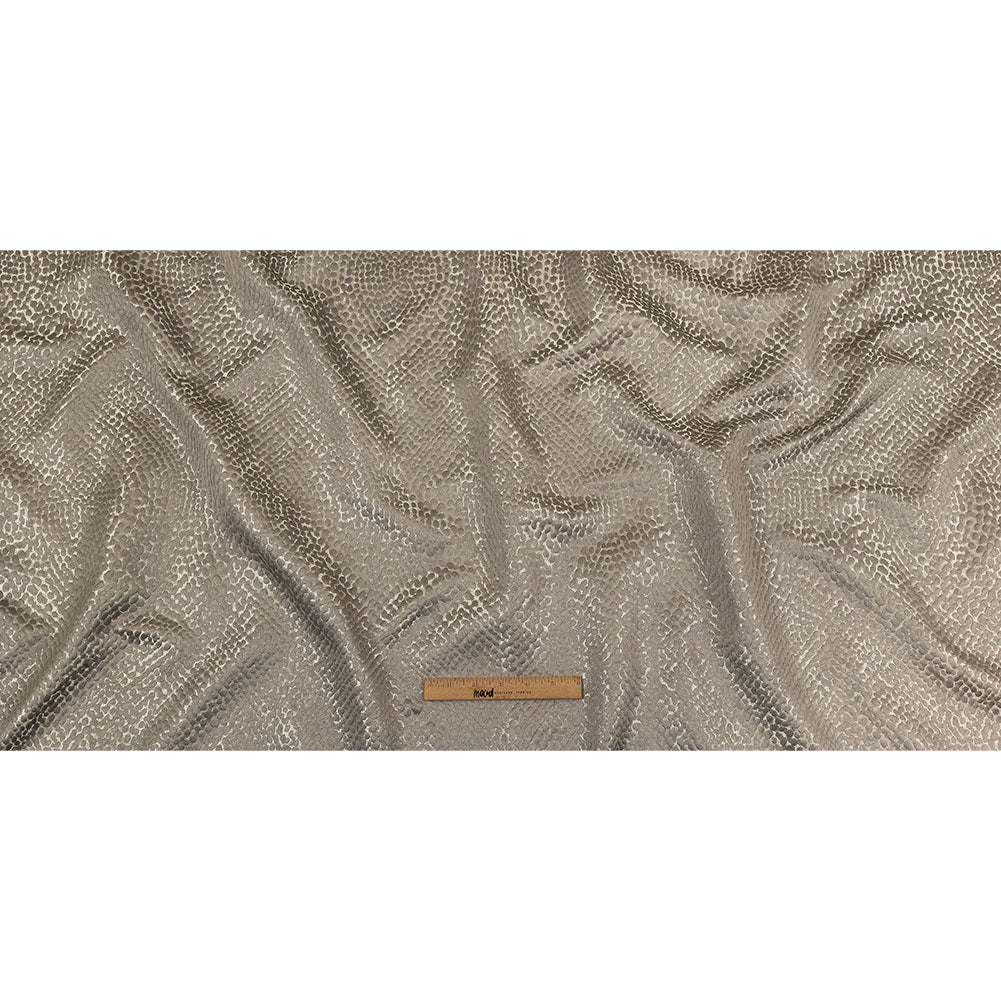 Drapery Jacquard - Slate Spotted Texture - British Imported Full