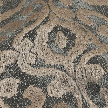 Drapery Jacquard - Denim Damask - British Imported Detail