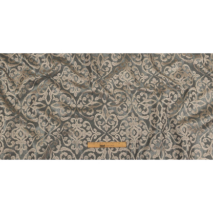 Drapery Jacquard - Denim Damask - British Imported Full