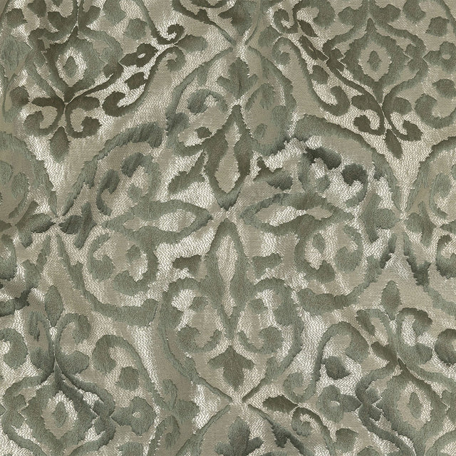 Drapery Jacquard - Sage Damask - British Imported