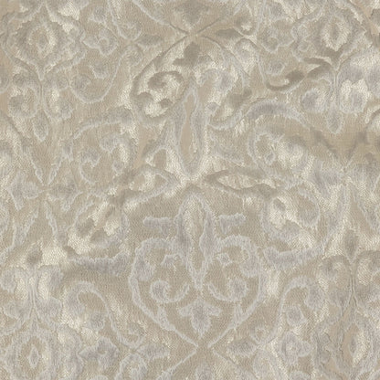Drapery Jacquard - Silver Damask - British Imported