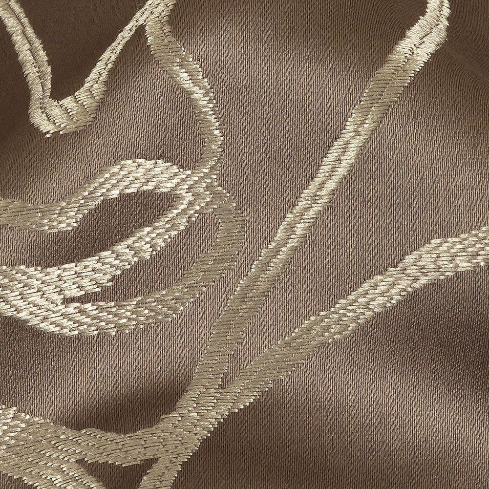 Drapery Jacquard - Praline Face to Face - British Imported Detail