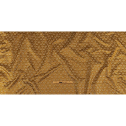 Metallic Drapery Jacquard - Bronze Digital Spots - British Imported Full