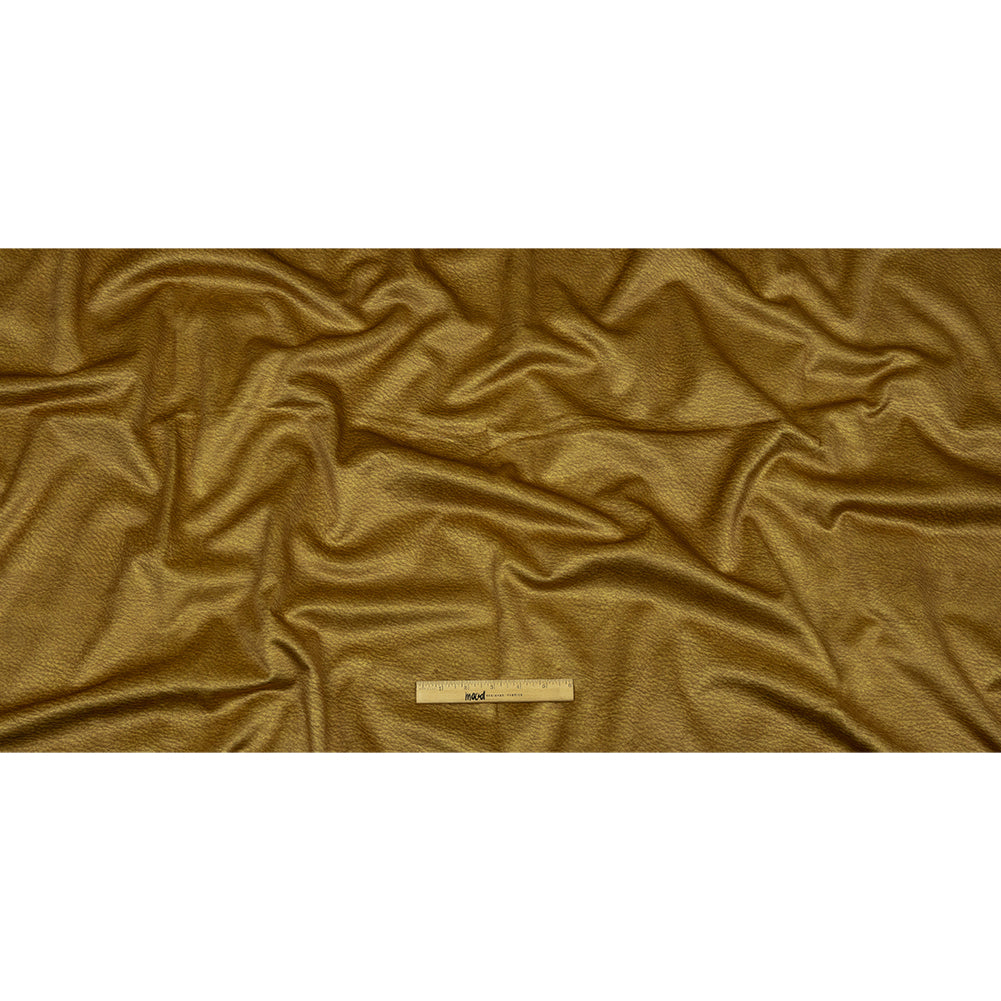 Polyester Microvelvet - Gold Abstract - British Imported Full