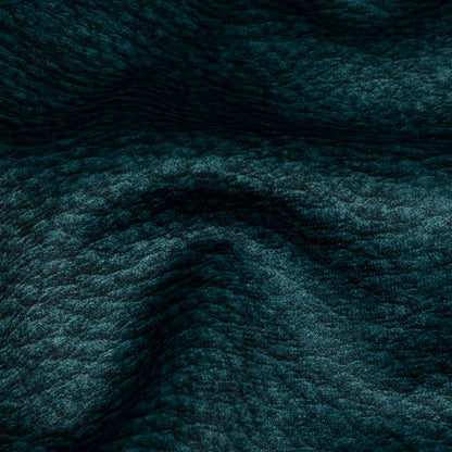 Polyester Microvelvet - Ocean Abstract - British Imported Detail