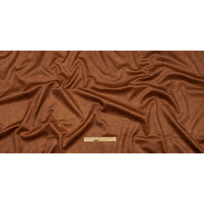 Polyester Microvelvet - Rust Abstract - British Imported Full