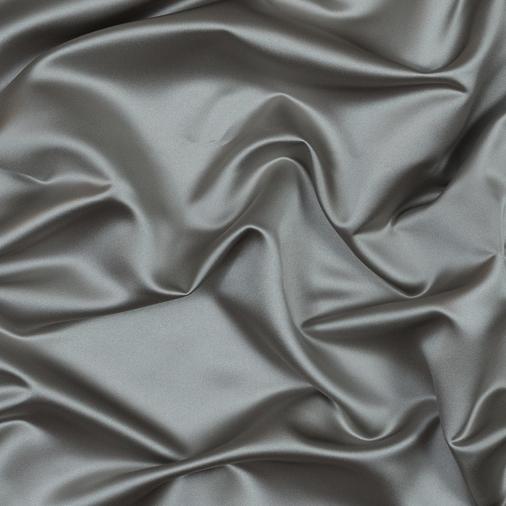 British Fog Polyester Satin