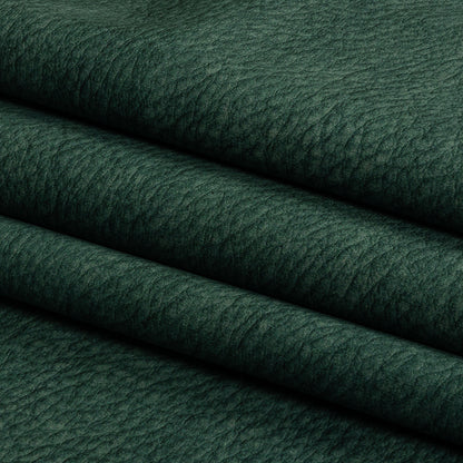 Polyester Microvelvet - Teal Abstract - British Imported Folded