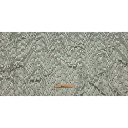 Drapery Jacquard - Spa Abstract Clouds - British Imported Full