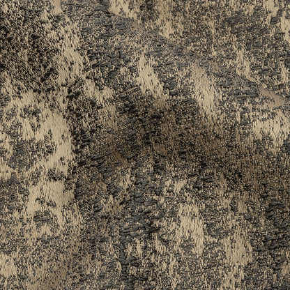 Polyester Jacquard - Truffle Abstract - British Imported Detail