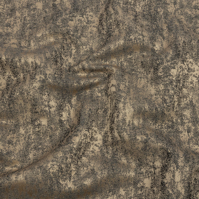 Polyester Jacquard - Truffle Abstract - British Imported