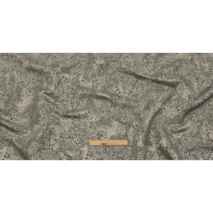 Metallic Drapery Jacquard - Fossil Pebbly Spots - British Imported Full