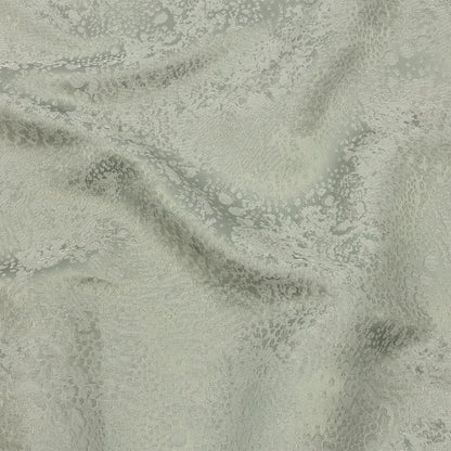 Metallic Drapery Jacquard - Spa Pebbly Spots - British Imported