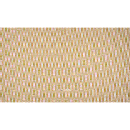 Textured Polyester and Cotton Woven - Marigold Rectangle Checks - British Imported