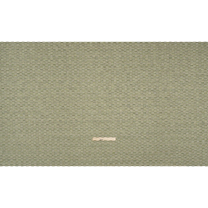 Textured Polyester and Cotton Woven - Olive Rectangle Checks - British Imported