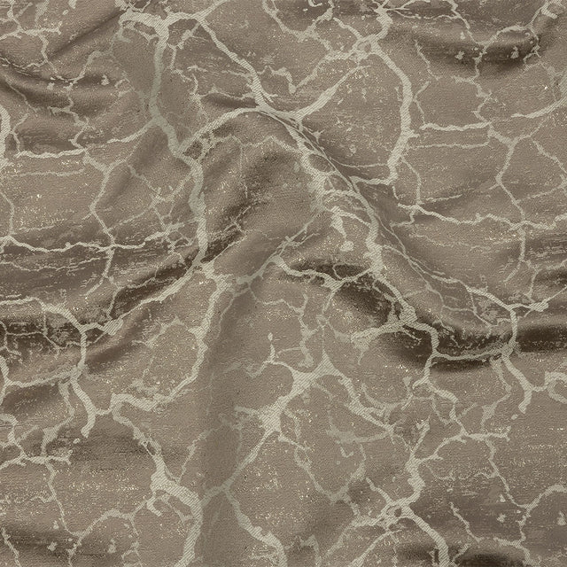 Metallic Drapery Jacquard - Stone Marble Veins - British Imported