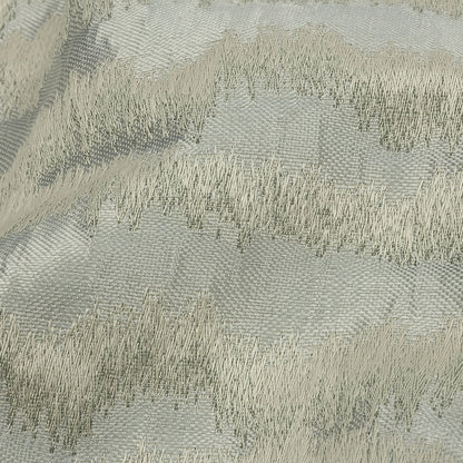 Drapery Jacquard - Glacier Abstract Stripes - British Imported Detail