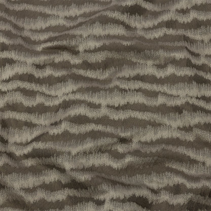 Drapery Jacquard - Truffle Abstract Stripes - British Imported