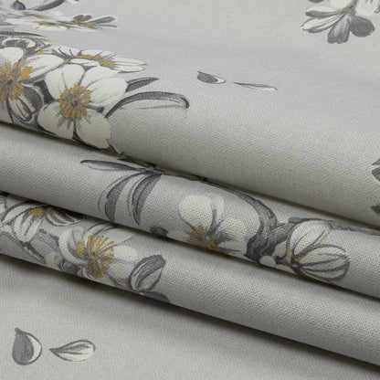 Cotton Canvas Print - Dove Blossoming Trees and Bees - British Imported Folded
