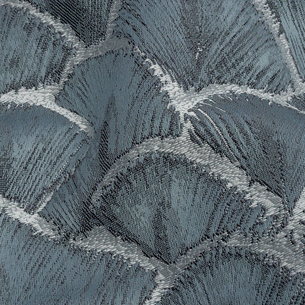 Drapery Jacquard - Danube Fan Scales - British Imported Detail