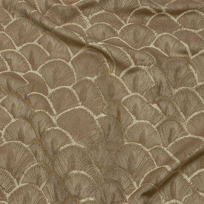 Drapery Jacquard - Fawn Fan Scales - British Imported