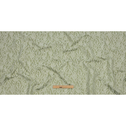 Drapery Jacquard - Sage Little Leaves - British Imported Full