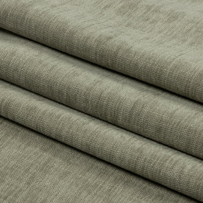 Polyester Upholstery Chenille - Aloe - British Imported Folded