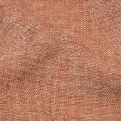 Polyester Upholstery Chenille - Coral - British Imported Detail
