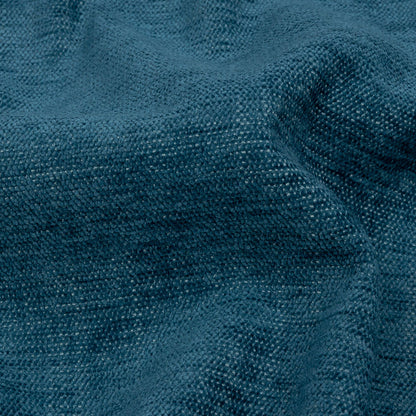 Polyester Upholstery Chenille - Denim - British Imported Detail