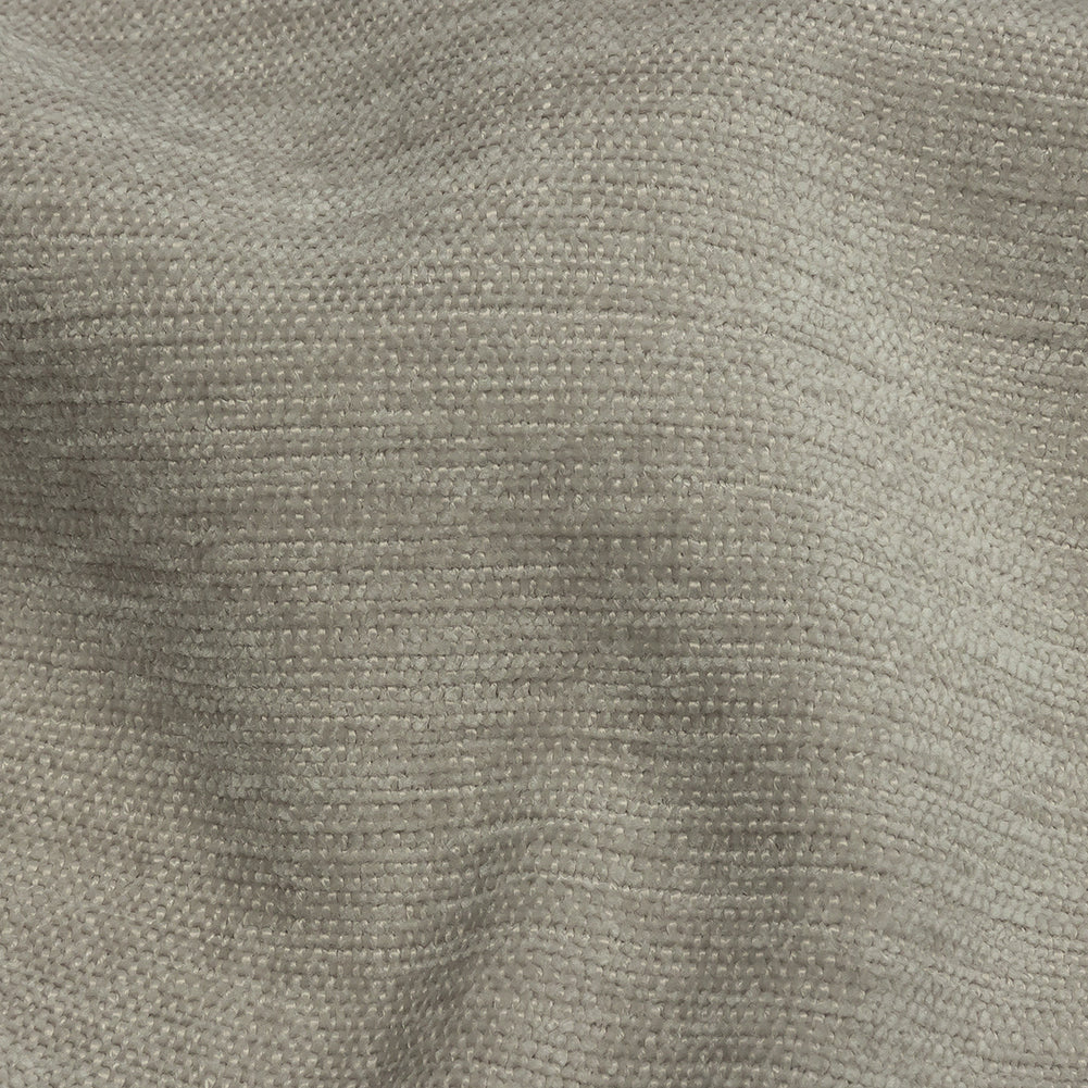 Polyester Upholstery Chenille - Dove - British Imported Detail