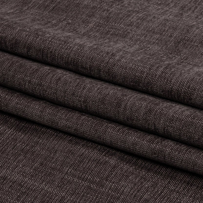 Polyester Upholstery Chenille - Flint - British Imported Folded