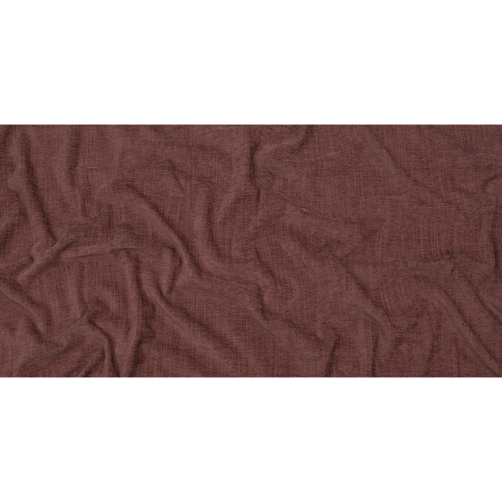 Polyester Upholstery Chenille - Mulberry - British Imported Full