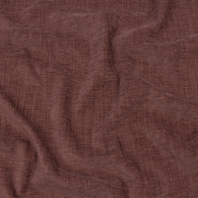 Polyester Upholstery Chenille - Mulberry - British Imported