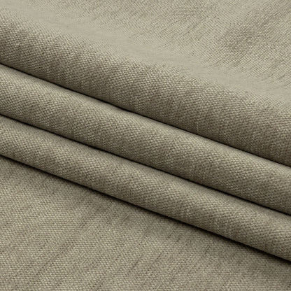 Polyester Upholstery Chenille - Sesame - British Imported Folded