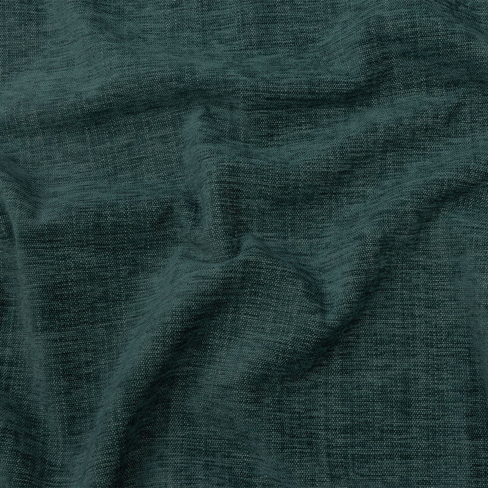 Polyester Upholstery Chenille - Teal - British Imported