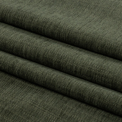Polyester Upholstery Chenille - Thyme - British Imported Folded