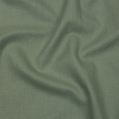 Heavyweight Linen Woven - Aqua - British Imported