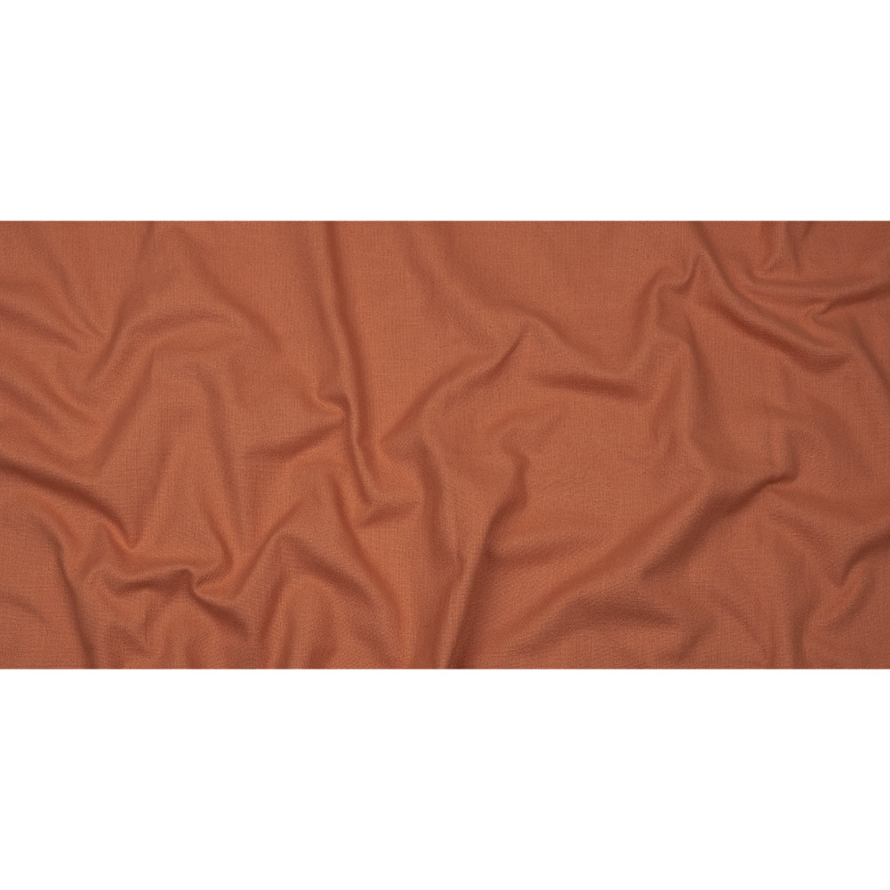 Heavyweight Linen Woven - Coral - British Imported Full