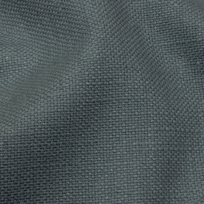 Heavyweight Linen Woven - Denim - British Imported Detail