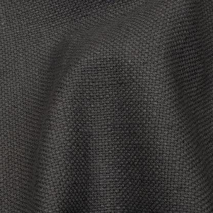 Heavyweight Linen Woven - Flint - British Imported Detail